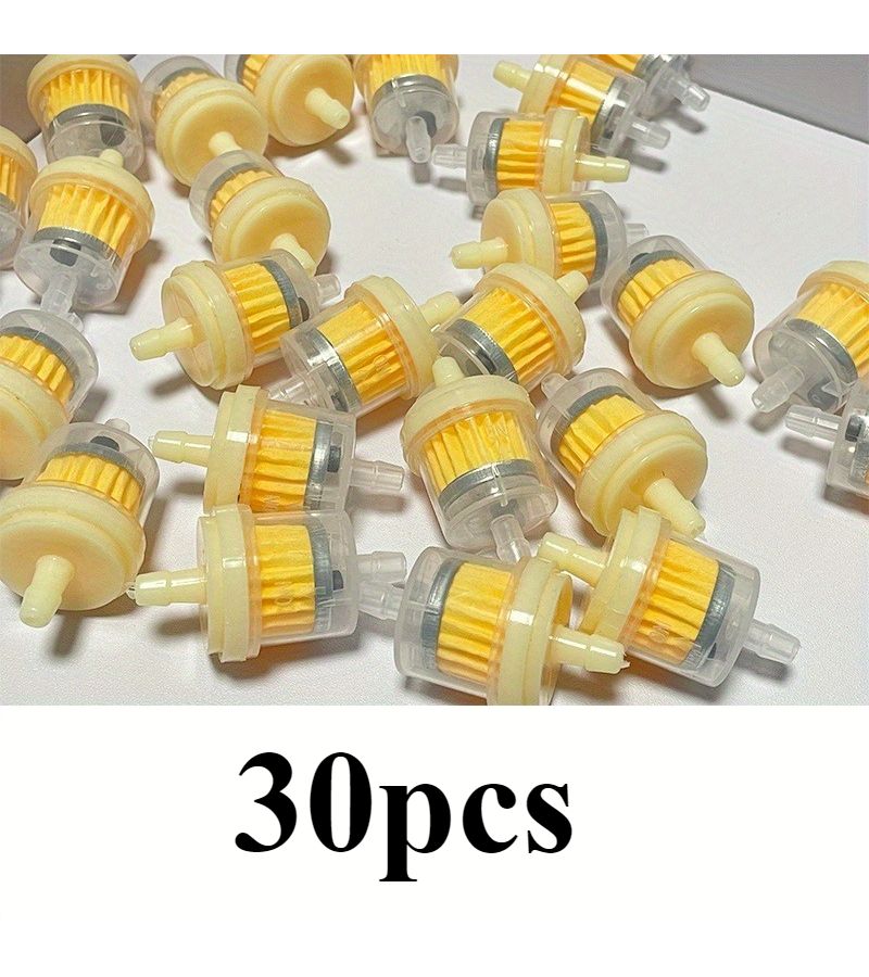 30pcs Universal DC Type Gasoline Fuel Filter Suitable For Motorcycles Scooters Dirt Bikes And Atvs Professional Magnet Fuel Filter Motorcycle Accessories - Image 5