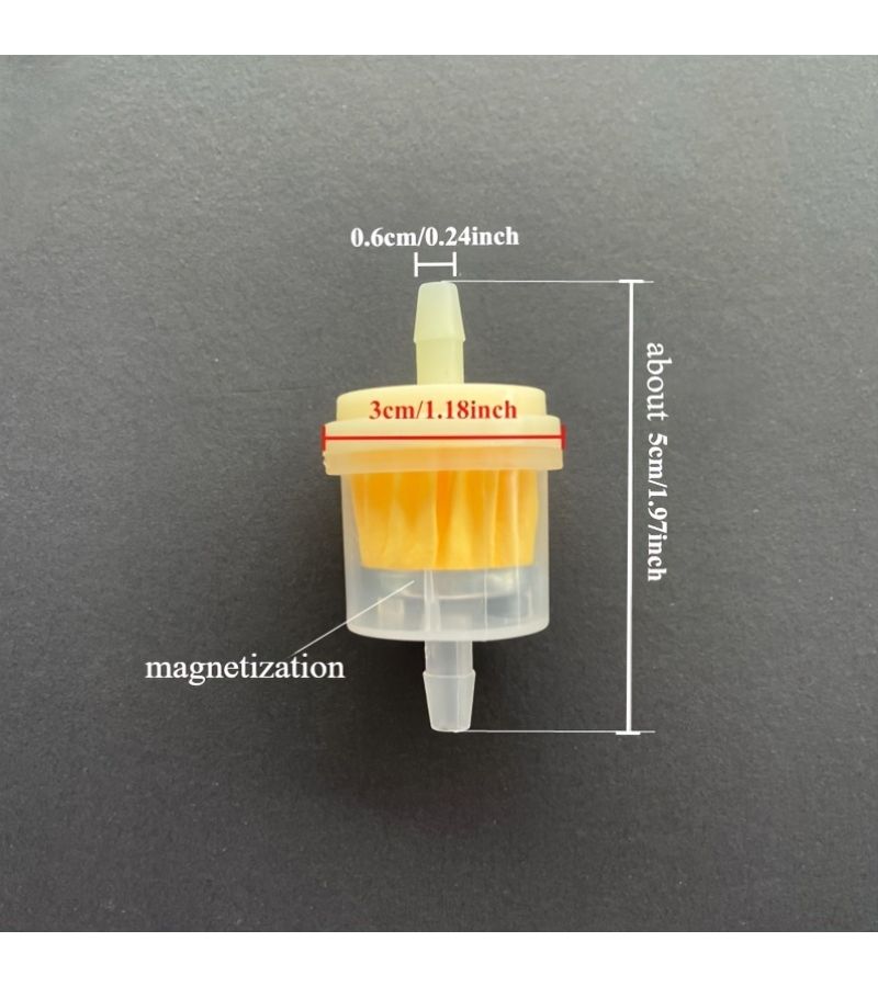30pcs Universal DC Type Gasoline Fuel Filter Suitable For Motorcycles Scooters Dirt Bikes And Atvs Professional Magnet Fuel Filter Motorcycle Accessories - Image 1