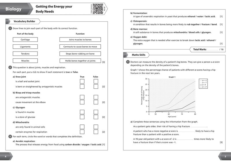 KS3 Science Year 8 Workbook: Practice questions covering all KS3 Science Year 8 curriculum topics - Image 4