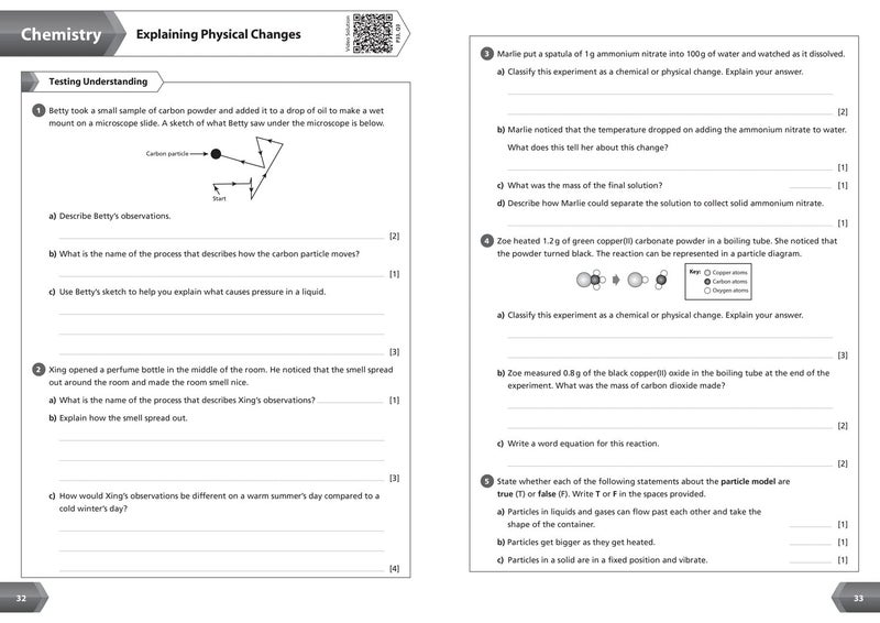 KS3 Science Year 8 Workbook: Practice questions covering all KS3 Science Year 8 curriculum topics - Image 5