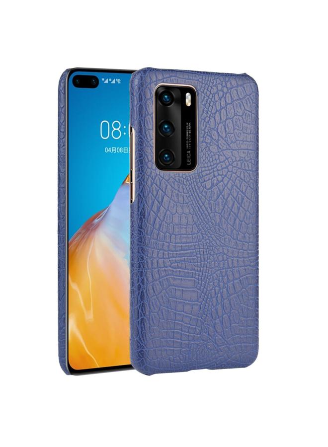 Zaboon Case For Huawei P40 Shockproof Crocodile Texture PC + PU Case - Image 1