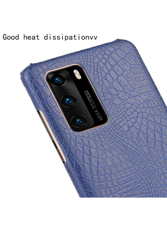 Zaboon Case For Huawei P40 Shockproof Crocodile Texture PC + PU Case - Image 5