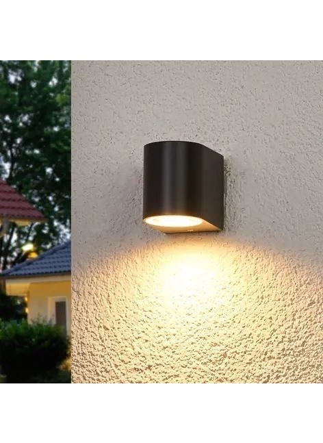 Full Reyon Full Rayon 7 Watt Amber Light LED One-Way Indoor and Outdoor Sconce 10 Pcs  - Image 1