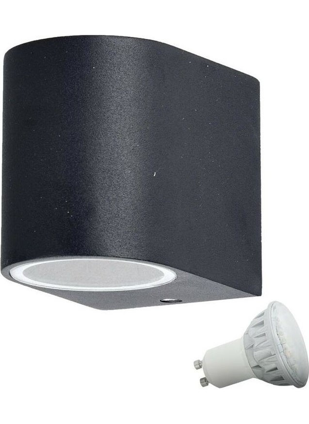 Full Reyon Full Rayon 7 Watt Amber Light LED One-Way Indoor and Outdoor Sconce 10 Pcs  - Image 2