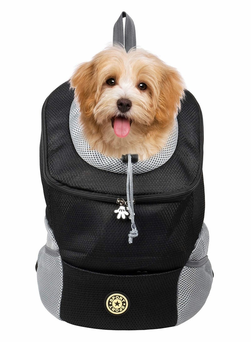 Excefore Pet Carrier Backpack for Dogs & Cats, Breathable Double Shoulder Dog Pet Bags Backpack - Image 3