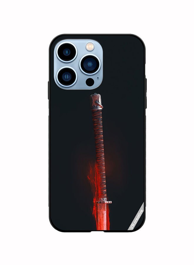 VR CREATIVE Protective Case Cover For Apple iPhone 14 Pro Max The Mortal Blade Design Multicolour - Image 1
