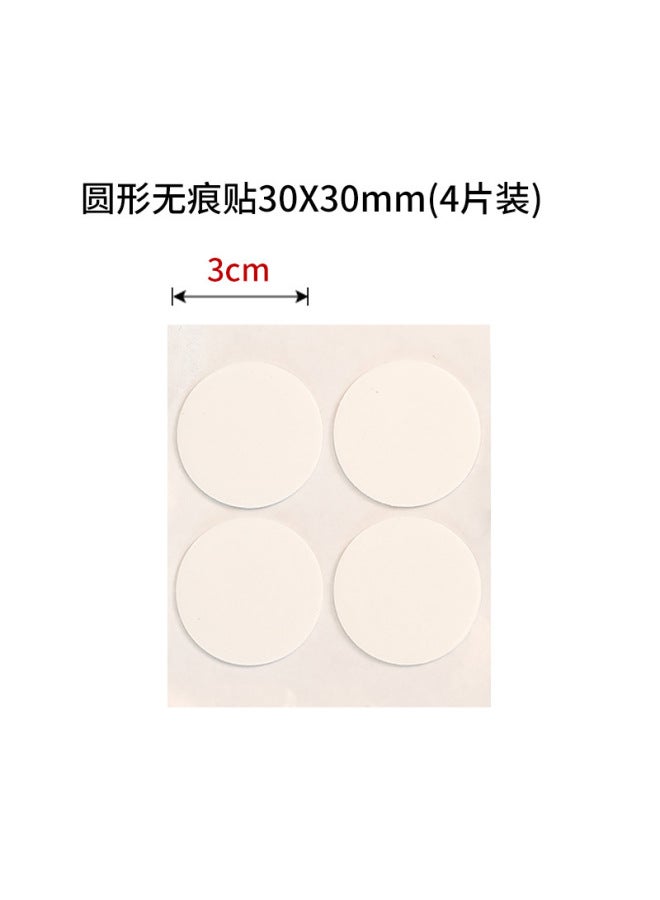 Car No Trace Glue Car Ornaments Double-sided Adhesive Transparent Round Glue Paste Nano Glue Practical Automotive Supplies