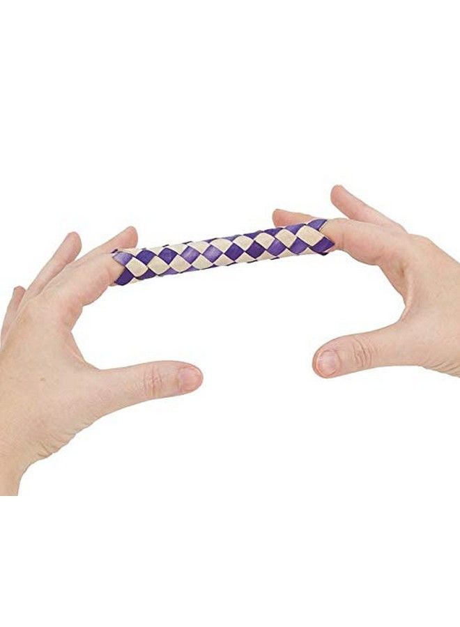 Bulk 200 Pack Chinese Finger Trap Assortment Fun Gag Puzzles For All Ages