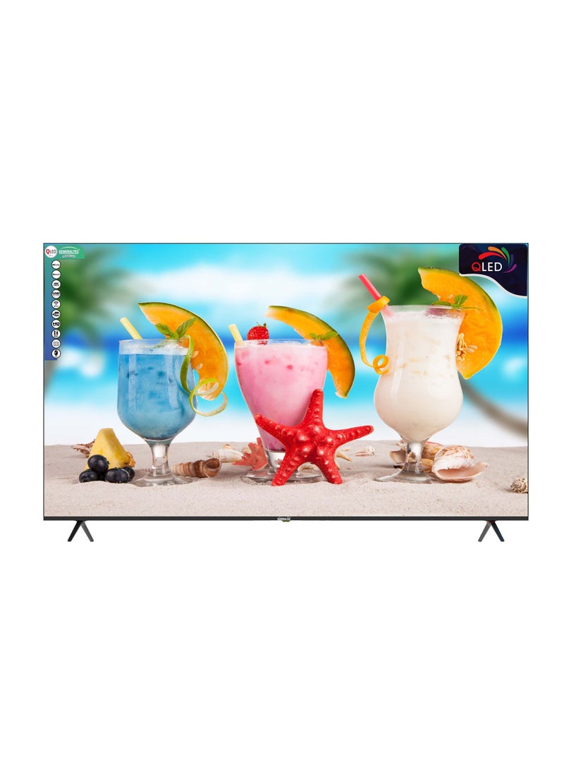 GENERALTEC Generaltec 85 Inch Smart 4K Ultra HD QLED TV with WebOS, 2 Remote controls, Magic Remote, Cinema Screen Design 4K Ultra HDR, Dolby Audio, Smart Voice Control,  - Image 1