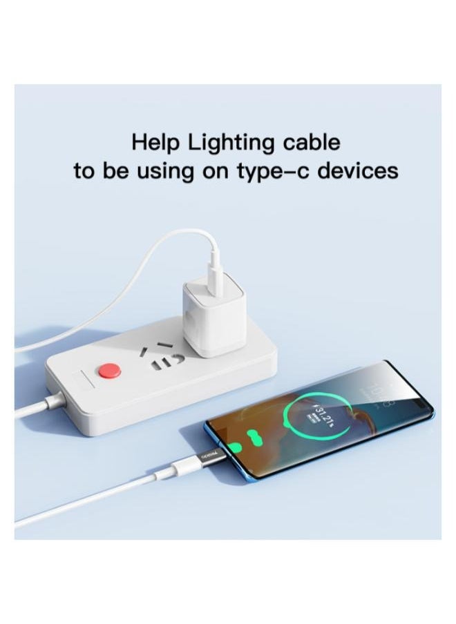 Yesido Yesido GS22 Aluminum Alloy Fast Data Transfer Type-C to Lightning OTG Adapter For iPhone iOS  - Image 3