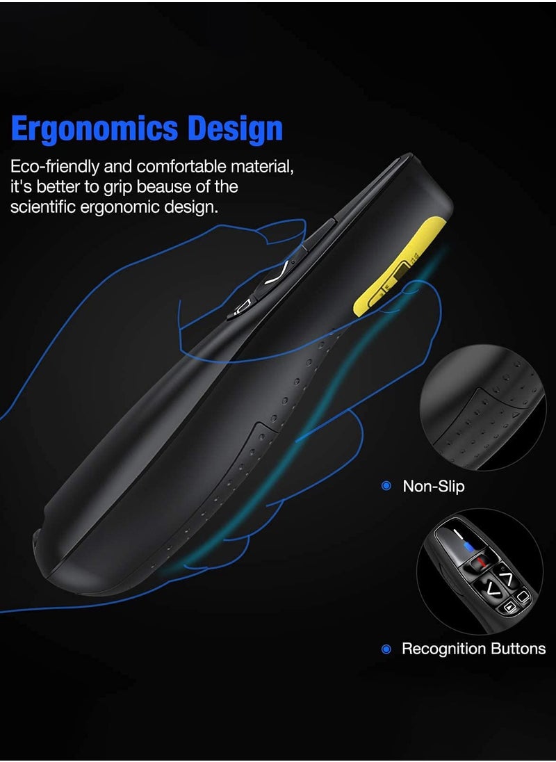 Arabest PowerPoint Presentation Clicker - R400 2.4Ghz USB Wireless Presenter with Red Laser Pointer for Windows and Mac, Remote Control for Slideshows, Keynote and More  - Image 5