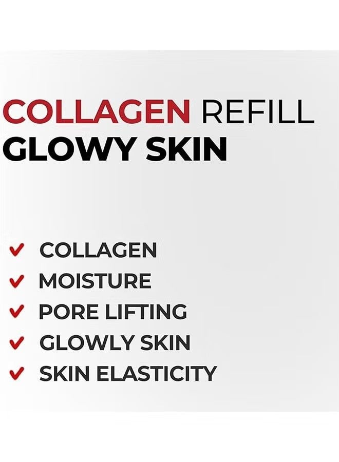 MEDIPEEL Collagen Wrapping Mask, 300Da Collagen, Pore Lifting, Pore Tightening, Glowy Skin, Skin Elasticity, Pore Lifting, Moisture Face Mask - Image 2