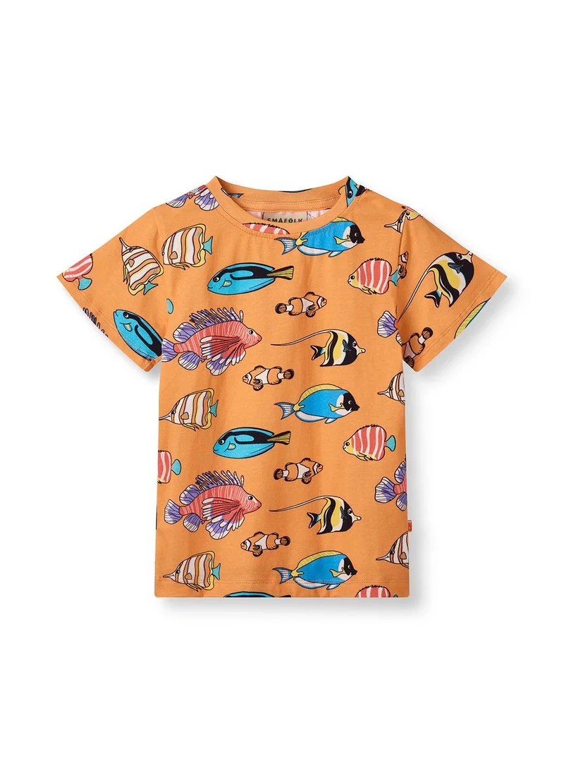 Småfolk T-shirt with fish