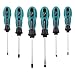 LDEXIN LDEXIN 6Pcs Magnetic Screwdriver Set, 3 Phillips Driver & 3 Slotted Driver, Anti-Slip Magnetic Screwdriver Hand Tools  - Image 2