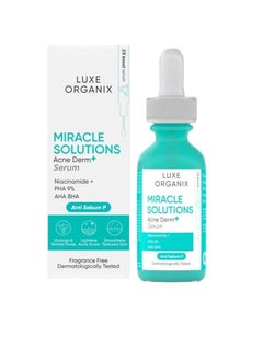 LUXE ORGANIX Miaracle solution acne derma serum 