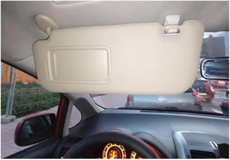 DEMULAX Car Sun Visor with Mirror for Toyota Yaris 2008-2013 - Image 3