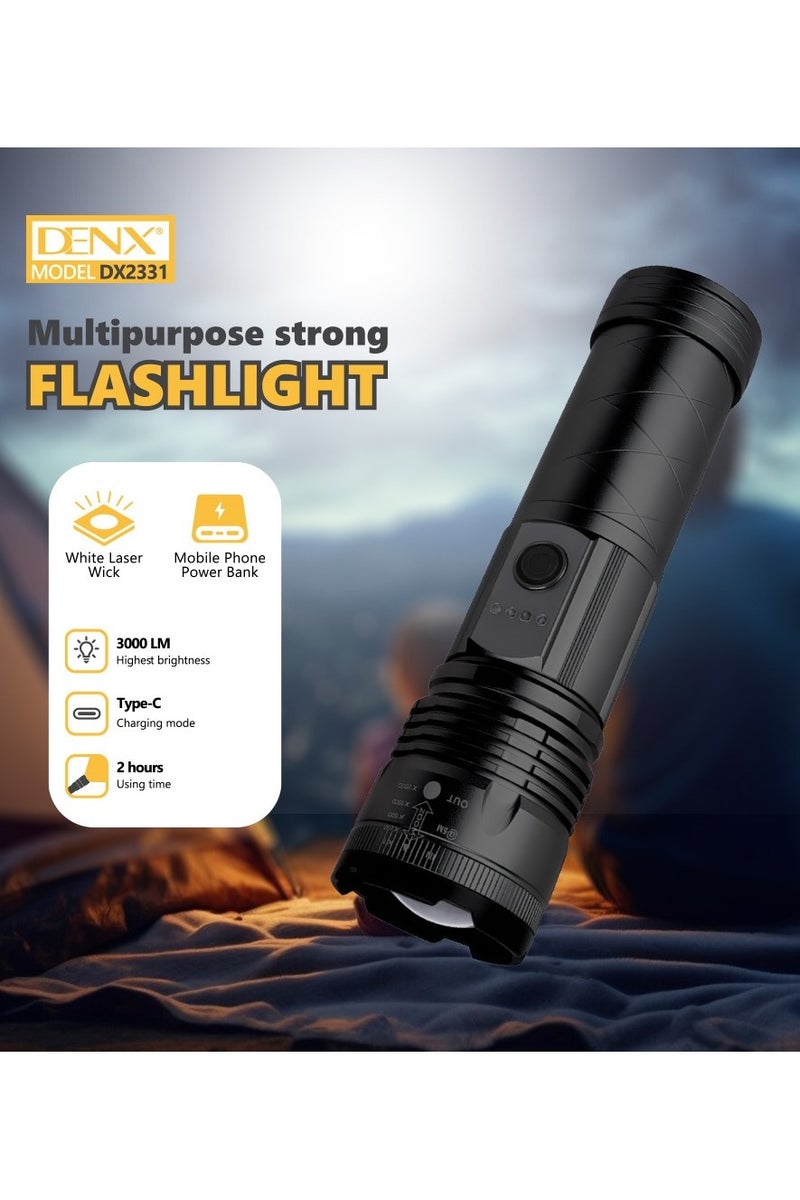 دينكس مصباح يدوي قوي متعدد الأغراض - Image 1