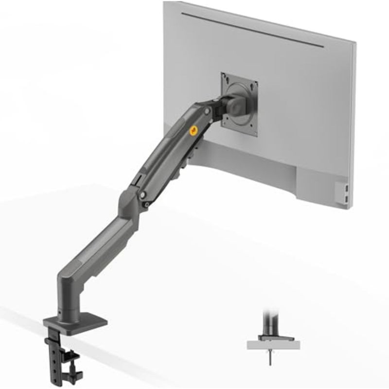 Monitor Mount, Fits 4.4 to 19.8lbs Computer Monitors, Adjustable Stand with Tilt Rotation Swivel Function, Desk Mount F80 - Image 2