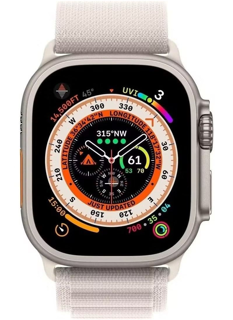 Generic - Alpine Loop Band Compatible with Apple Watch Band Ultra 49mm 45mm 44mm 42mm 41mm 40mm 38mm Men Women, Silicone Sport Strap for iWatch Series 8 7 SE 6 5 4 3 2 1, Adjustable Soft Breathable Replacement - Image 1