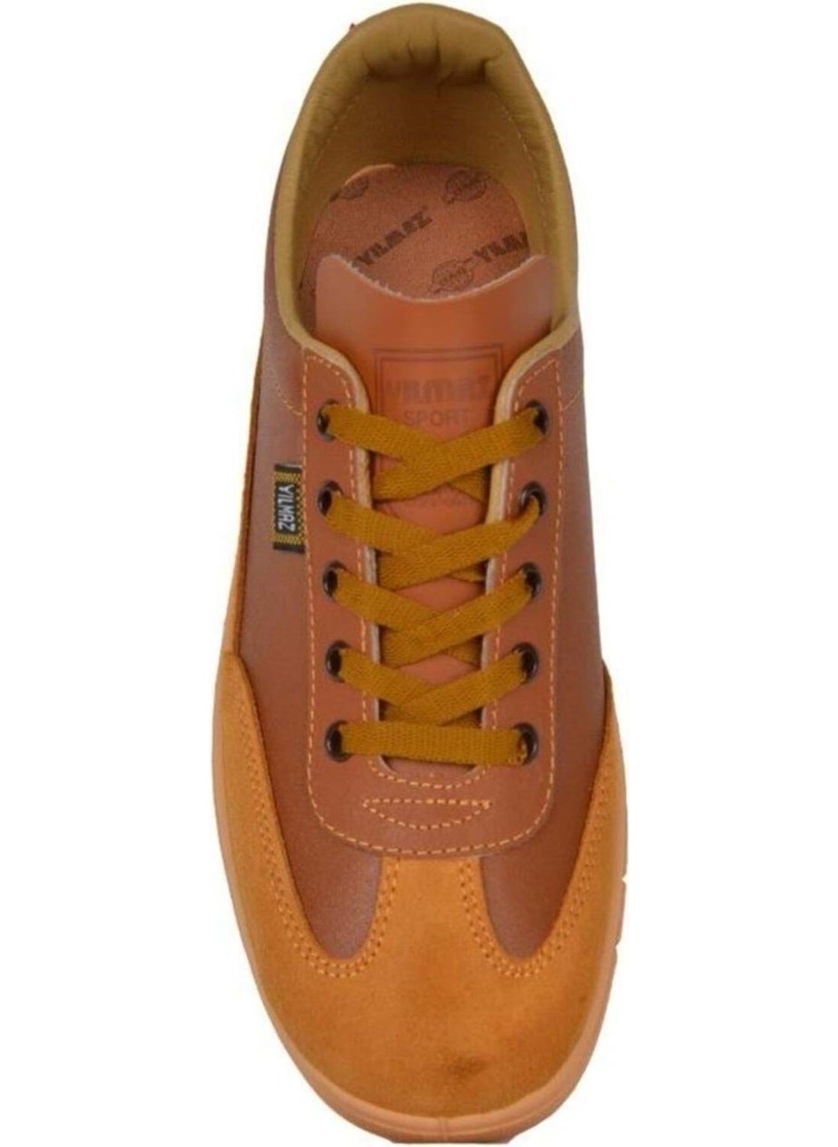 Moda Ayakkabı23 Fashion Shoes23 6210 Yılmaz Brown Casual Lightweight Workwear  - Image 4