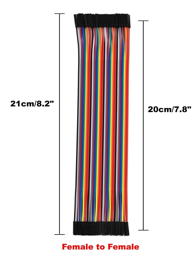 120pcs 20cm Multicolored Dupont Wire 40pin Male to Female, 40pin Male to Male, 40pin Female to Female Breadboard Jumper Ribbon Cables Kit Compatible with Arduino Projects - pzsku/Z30E4A42C744250E295A4Z/45/_/1715941810/e772fdf4-f95d-4326-a053-0018e99294d0