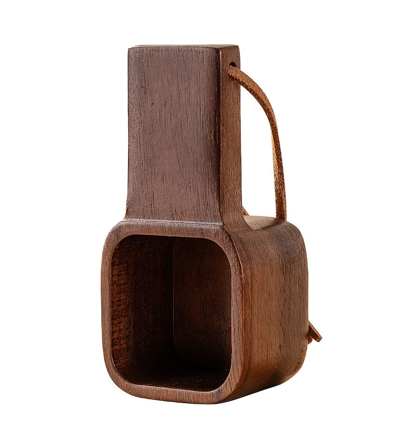 مجموعة ملاعق قياس القهوة من خشب الجوز، قطعتان صغيرة وطويلة - Image 5