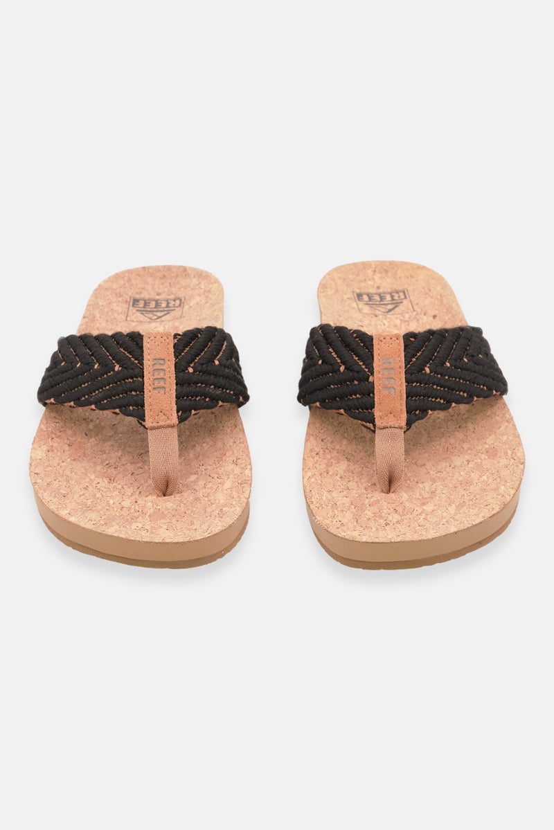 Reef Women Slip On Slipper, Black - Image 3