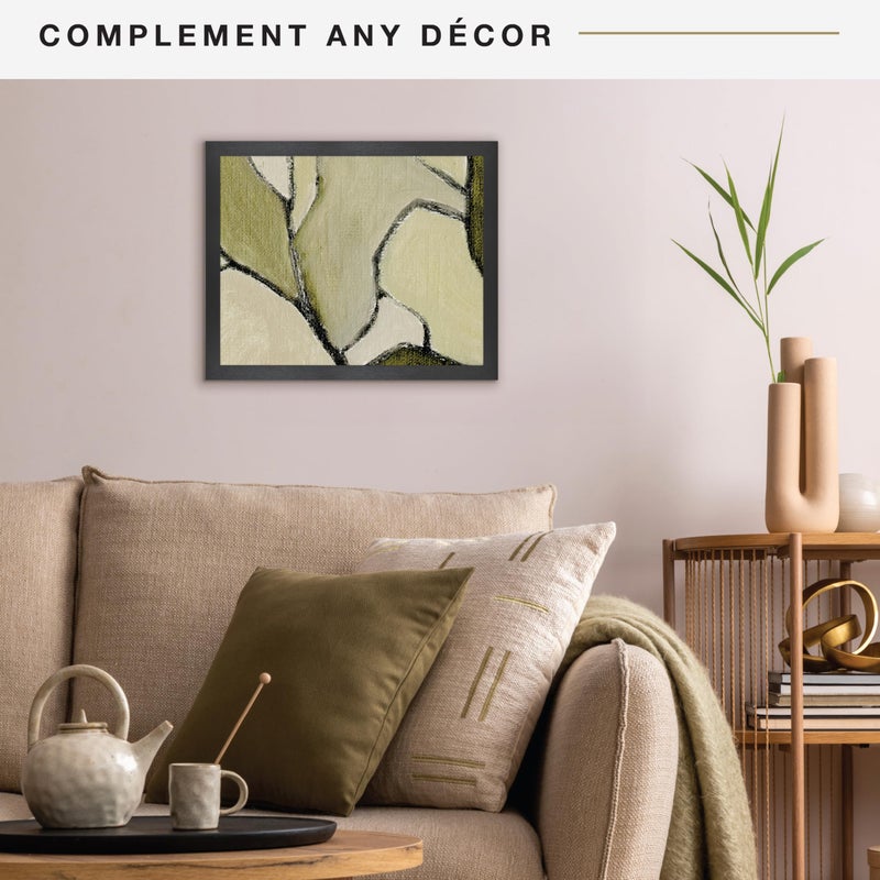 MCS Studio Gallery 16x20 Poster Frame Black Woodgrain Engineered Wood, Vertical & Horizontal Wall Hanging Large Picture Frame for Photos, Posters & Art Prints (1-Pack) - Image 2