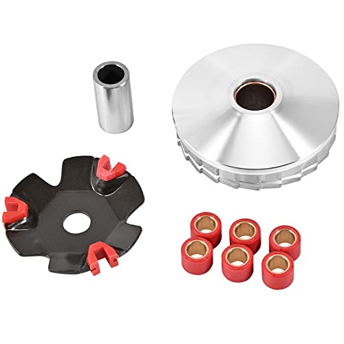 Trkimal High Performance Racing Variator Kit with 13 gram Copper Roller Weights for Chinese Scooter Moped ATV Go Kart Taotao GY6 125cc 150cc 152QMI 157QMJ (GY6-125/150CC) - Image 1