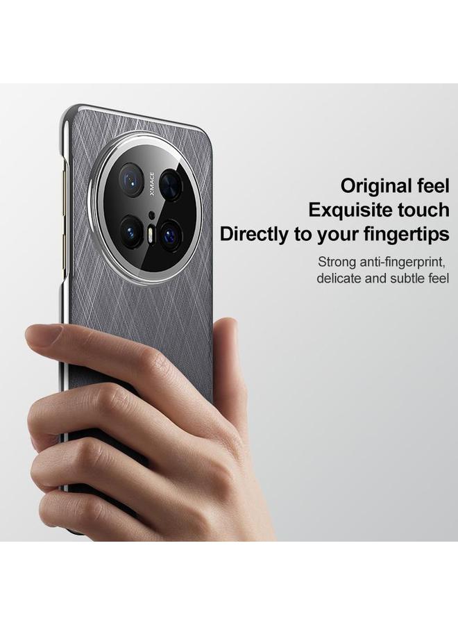 Green Tiger Case For Huawei Pura 70 Plain Leather Paint PC Phone Case - Image 3