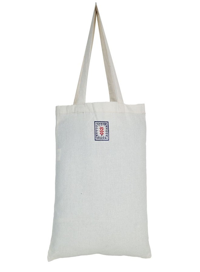 INDHA Kathakali Dance Art Form Face Block Printed Multipurpose Tote Bag - Image 3