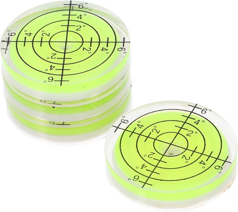 VILLCASE 4pcs Mini Bubble Level Spirit Level Ruler Compact High Precision Horizontal Bubble for Construction and DIY Measuring Tools - Image 1