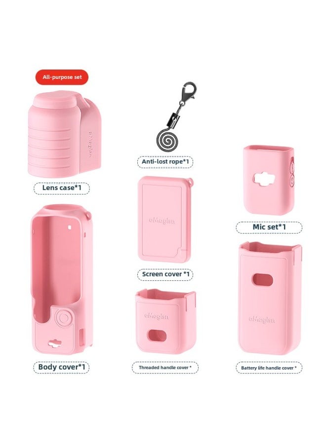 Generic AMagisn Amai DJI Osmo Pocket3 Silicone Lens Cover DJI PTZ Protective Accessories-Color:All-purpose  - Image 1