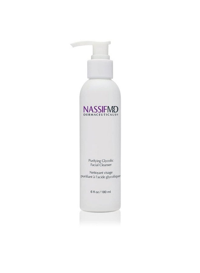 nassif md NassifMD Glycolic Acid Face Wash, Hydrating Facial Cleanser, Anti aging Face Wash, Glycolic cleanser for Face for Wrinkles and Fine Lines, Evens Skin Tone, Glycolic Face Wash - Image 1