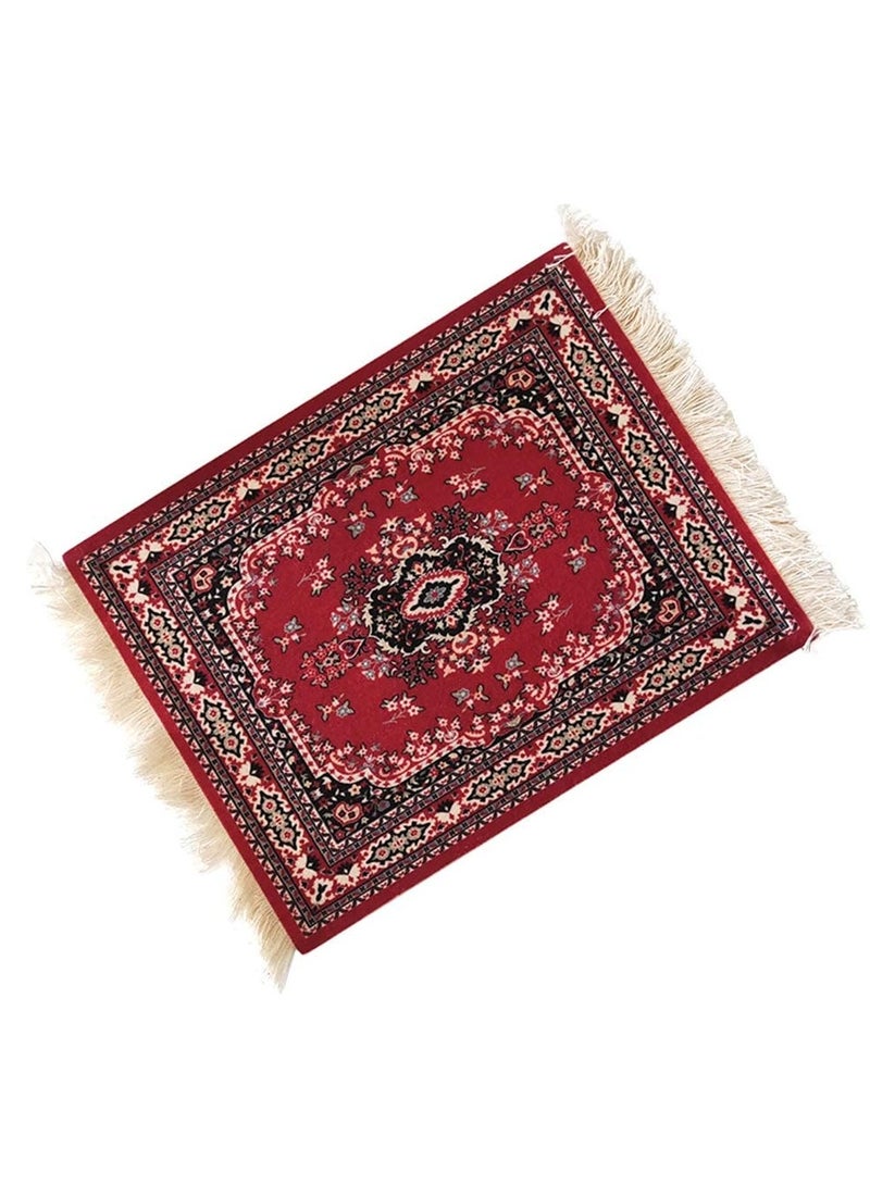 فوميمو قاعدة ماوس للماوس اللاسلكي، سجادة بتصميم شرقي فارسي، وسادة ماوس، للكمبيوتر، لديكور الطاولة، (متعددة الالوان) - Image 4