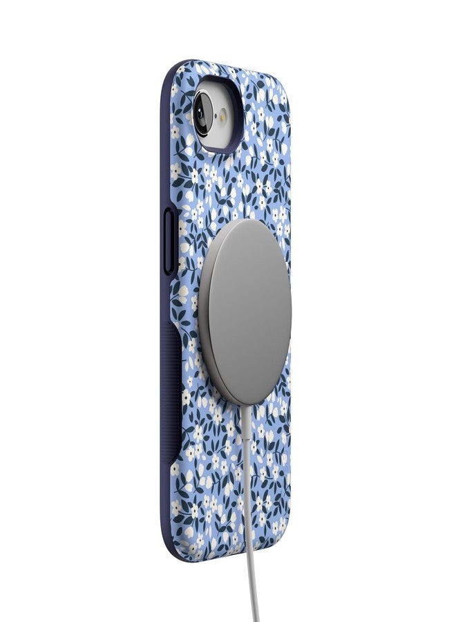 Casely جراب Casely لهاتف iPhone 16e | حديقة المريمية | زهور خضراء | متوافق مع MagSafe | تصميم جريء واقٍ - Image 3