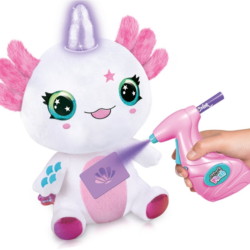 Canal Toys - Airbrush Plush Axolotlcorn Light Up - AIR049 - Image 4