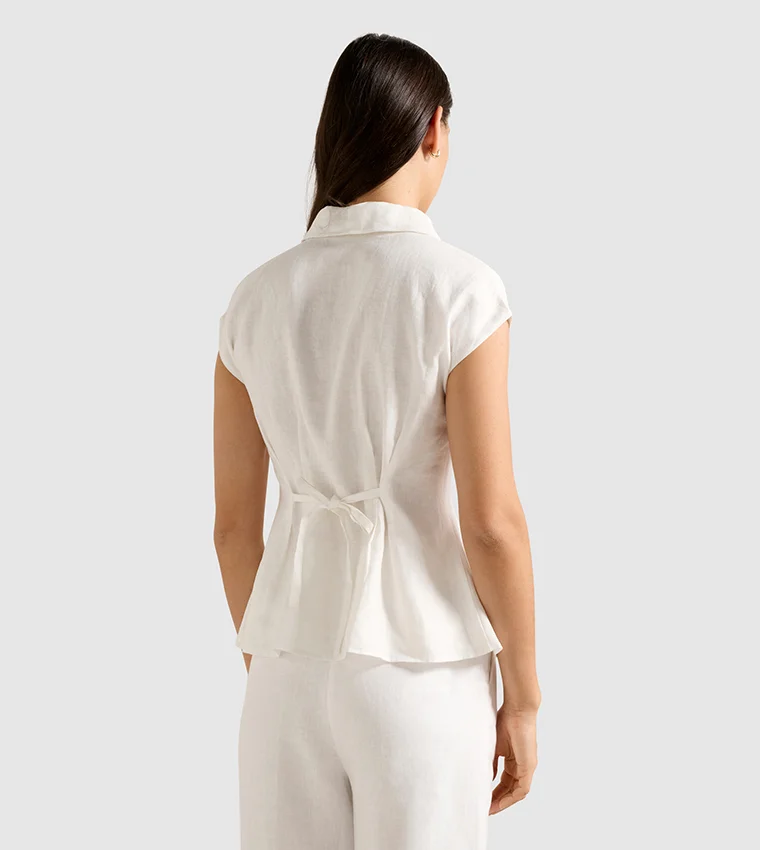 Forever New Carina Pleated Shirt