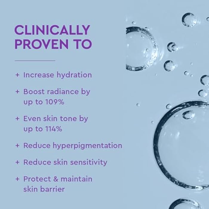 BYOMA Brightening Serum - Barrier Repair Serum - Brightening & Hydrating Face Serum with Hyaluronic Acid, Niacinamide & Ceramides - Hyaluronic Acid Serum For Face, Glowing, Radiant Skin - 1.01 fl. oz - Image 2