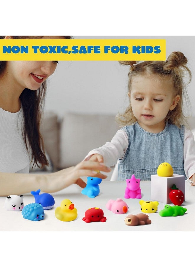 جوين مجموعة ألعاب موتشي سكويشي من جويين، عبوة من ١٠٠ قطعة موتشي صغيرة، هدايا حفلات للأطفال، سكويشي كاواي، ألعاب لتخفيف التوتر، حشوات سلة، حشوات أكياس هدايا، هدايا أعياد ميلاد، جوائز للفصل الدراسي - Image 5