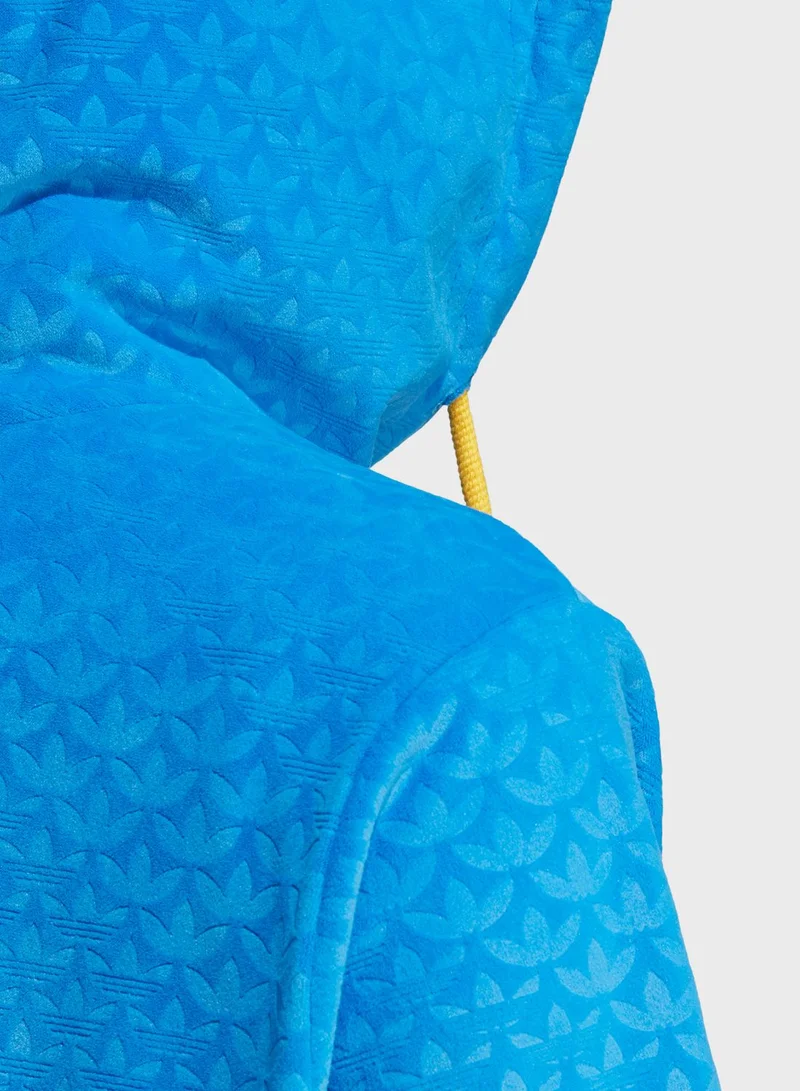 adidas Originals Velour Zip Hoodie