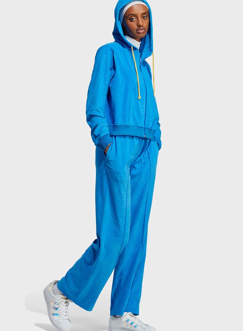 adidas Originals Velour Zip Hoodie
