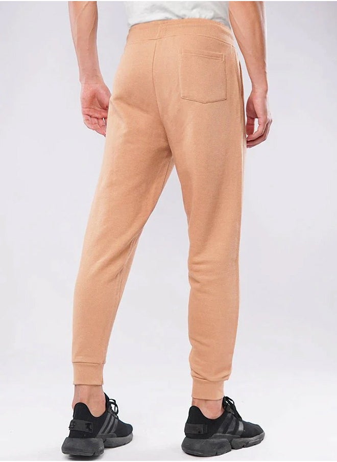 MENDEEZ - Mendeez Mens Beige Jogger Pant - Image 1