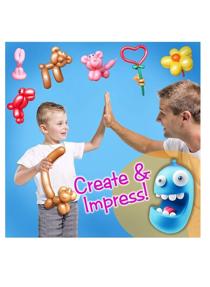 100pcs Premium Twisting Balloons -Refill Kit for Balloon Animals Art. Long Sculpting Balloons for Professionals - Image 5