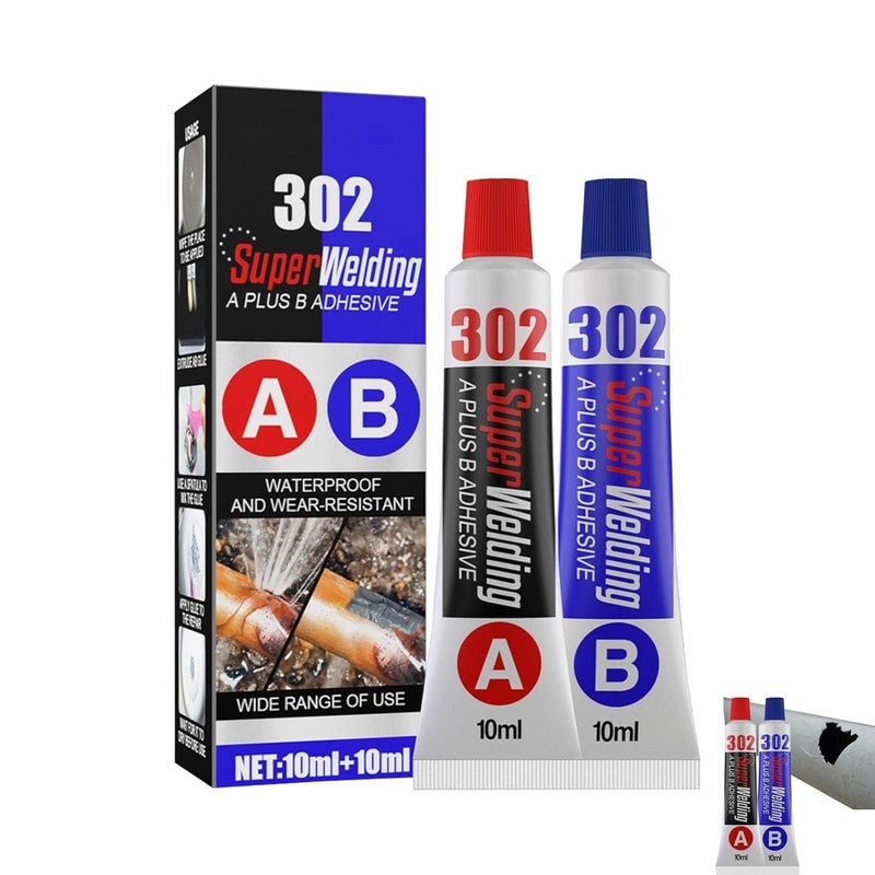 Excefore Heavy Duty Metal Adhesive, All-Purpose Casting Repair Glue, Liquid Welding Filler, Instantly Strong Adhesive, for All Uses, Bonding Metal Repairs, Bond & Fix Any Surface - Image 1