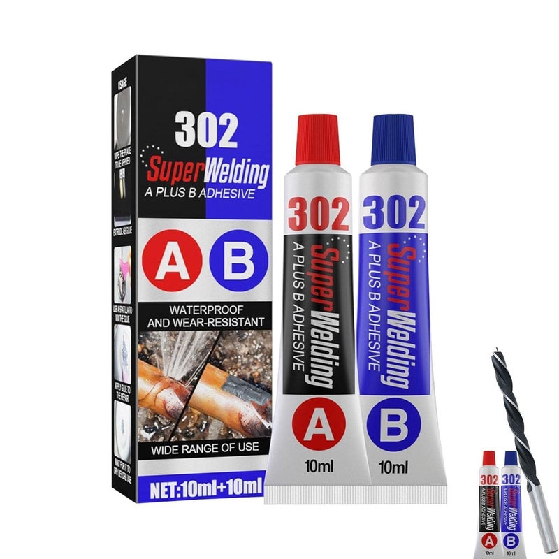 Excefore Heavy Duty Metal Adhesive, All-Purpose Casting Repair Glue, Liquid Welding Filler, Instantly Strong Adhesive, for All Uses, Bonding Metal Repairs, Bond & Fix Any Surface - Image 5