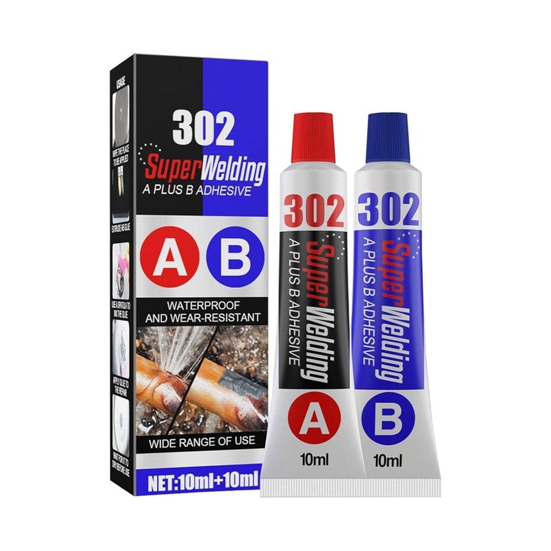 Excefore Heavy Duty Metal Adhesive, All-Purpose Casting Repair Glue, Liquid Welding Filler, Instantly Strong Adhesive, for All Uses, Bonding Metal Repairs, Bond & Fix Any Surface - Image 4