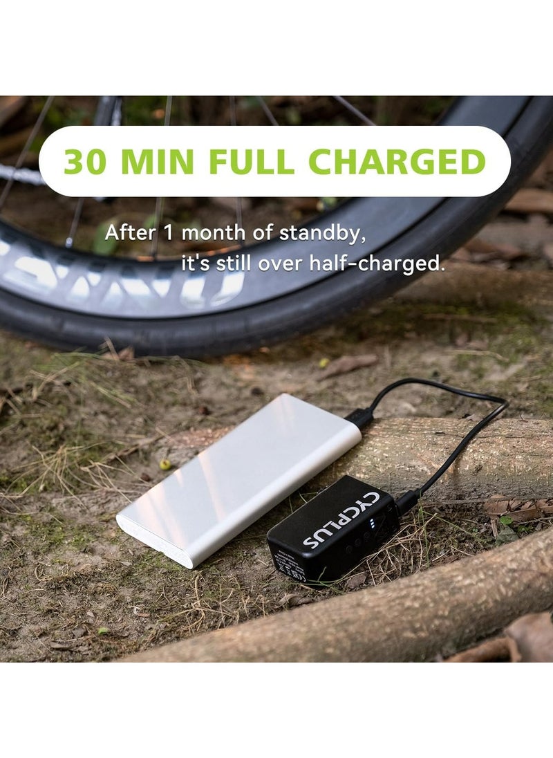 CYCPLUS - CYCPLUS AS2 Pro Mini Bicycle Tire Inflator - Image 1