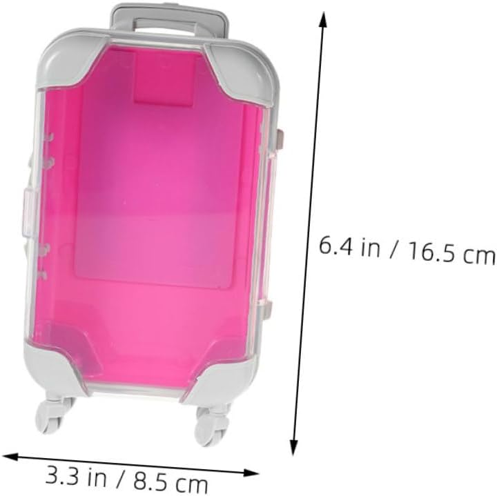 General compatible practical design TOYANDONA 2pcs Mini Eyelash Storage Case Set, Small Pink Rose Red False Eyelashes Organizer Suitcase, Travel Cosmetic Makeup Box for Women Air & land transit compatible Global light sturdy raw material Local available supply Reliable daily use design Carefully selected solid material Post-order arranged dispatch Polished safe edge Global upgraded practical design Fine polished finish Affordable fast purchase options Flexible purchase choices Reliable local delivery service Bulk storage easy optimized build Compact design Repeated use friendly design Batch uniform stable quality Shock rubber edge Easy lifting build Multi-category warehouse equip Classified organized storage Multi item matching All territory compatible build Certified local stock Globally trusted quality - Image 2