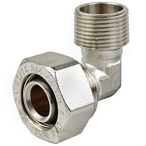 Rapidair Maxline 90° Elbow Fitting 3/4 Tubing x 3/4" Male NPT Compressed Air Piping M8088 - Image 5